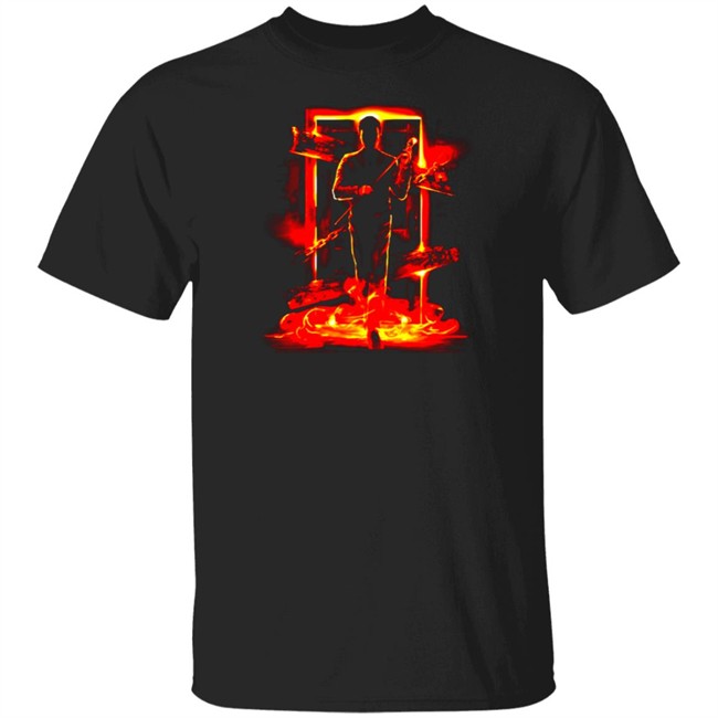 Sharkrobot Merch Scary Door Shirt