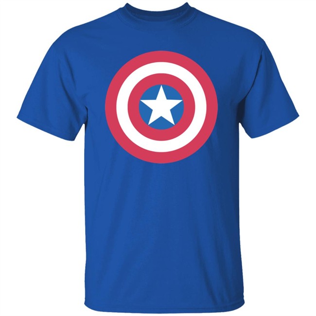 Captain America Shield Superhero Shirt Captain America Shield Superhero Shirt