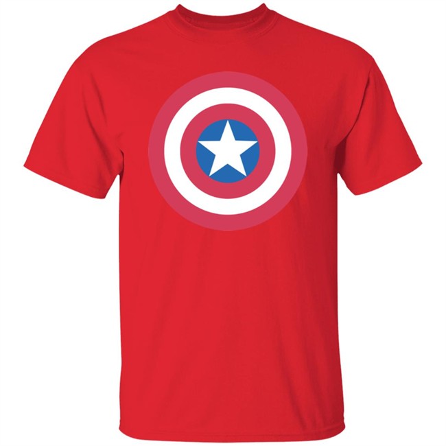 Captain America Shield Superhero Shirt Captain America Shield Superhero Shirt