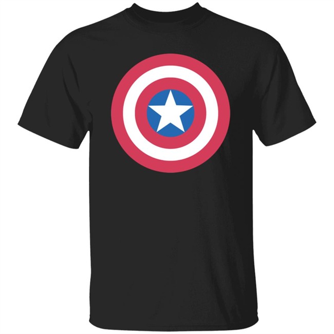 Captain America Shield Superhero Shirt