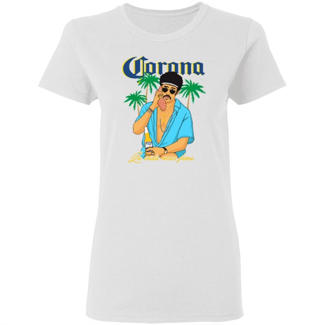 Bad Bunny x Corona Beer Tee Shirt Bad Bunny x Corona Beer Tee Shirt