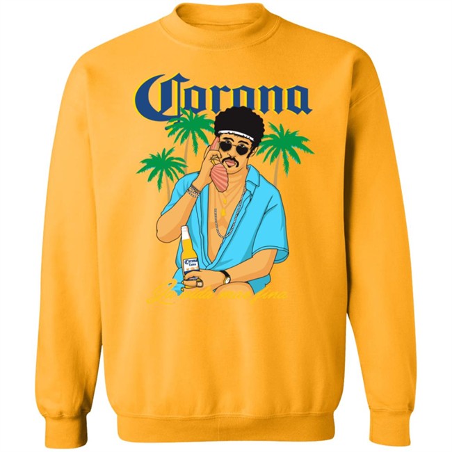 Bad Bunny x Corona Beer Tee Shirt Bad Bunny x Corona Beer Tee Shirt