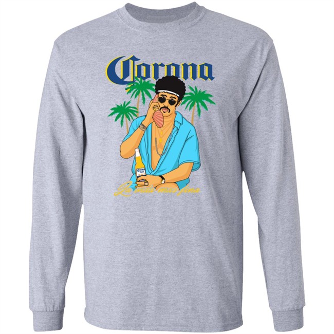 Bad Bunny x Corona Beer Tee Shirt Bad Bunny x Corona Beer Tee Shirt