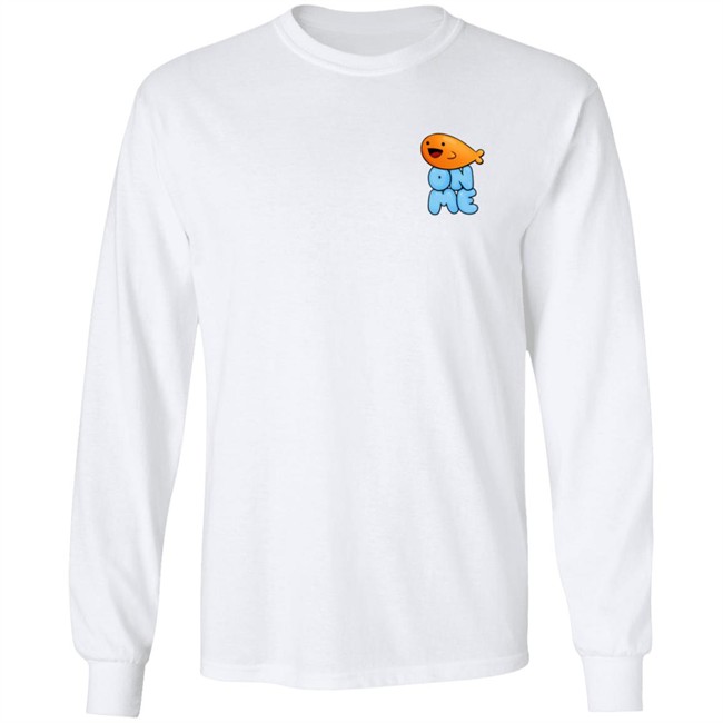 Tiko Merch Fishy On Me White Shirt Tiko Merch Fishy On Me White Shirt