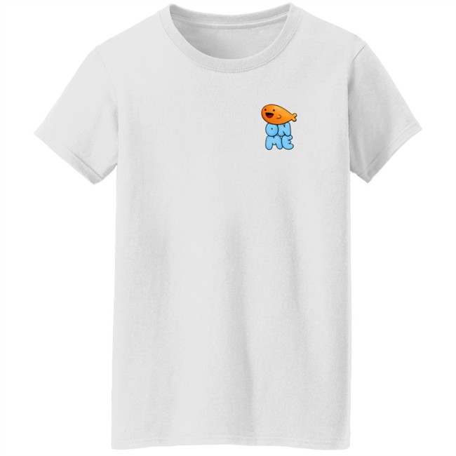 Tiko Merch Fishy On Me White Shirt Tiko Merch Fishy On Me White Shirt