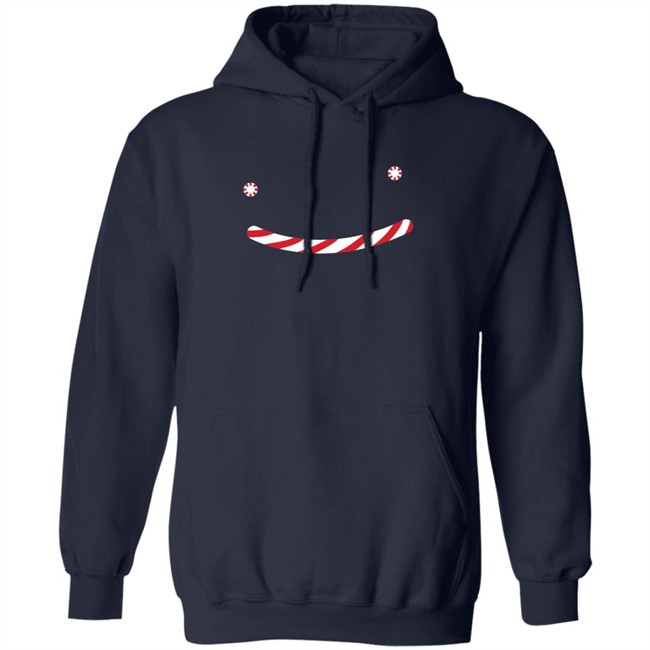 Dream Smp Merch Dream Holiday Candy Cane Smile Hoodie Dream Smp Merch Dream Holiday Candy Cane Smile Hoodie