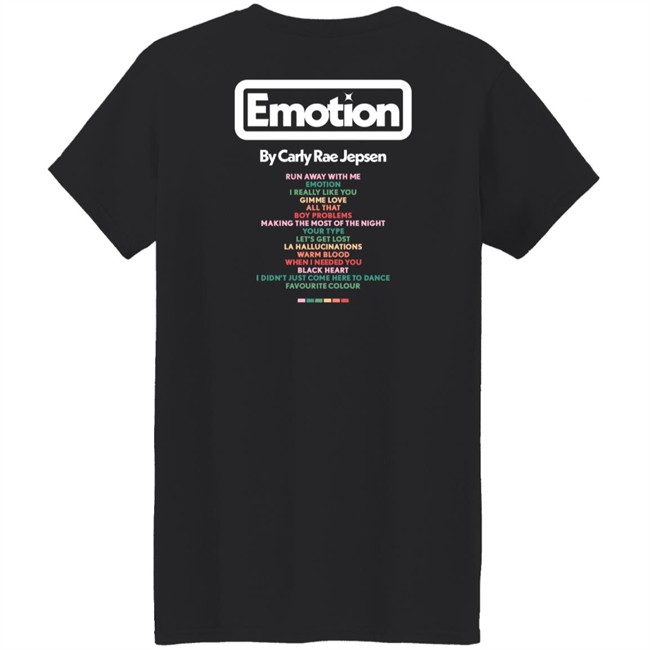 Carly Rae Jepsen Merch Emotion Tracklist Shirt Carly Rae Jepsen Merch Emotion Tracklist Shirt