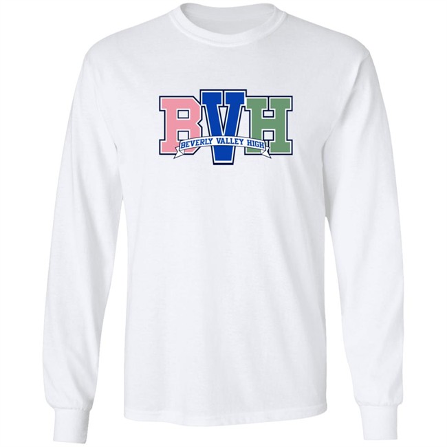 Beverly Valley High Merch Bvh Varsity Hoodie Beverly Valley High Merch Bvh Varsity Hoodie