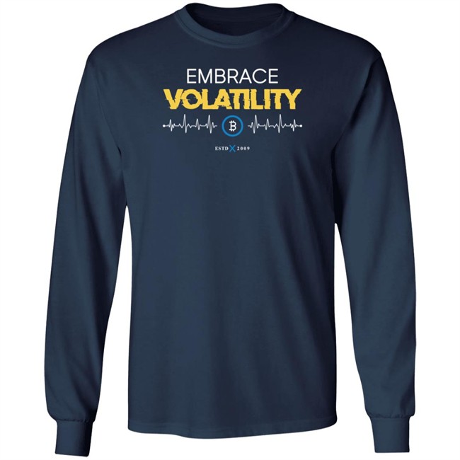 Orange Coin Goods Store Embrace Volatility Shirt Mark Yusko Orange Coin Goods Store Embrace Volatility Shirt Mark Yusko