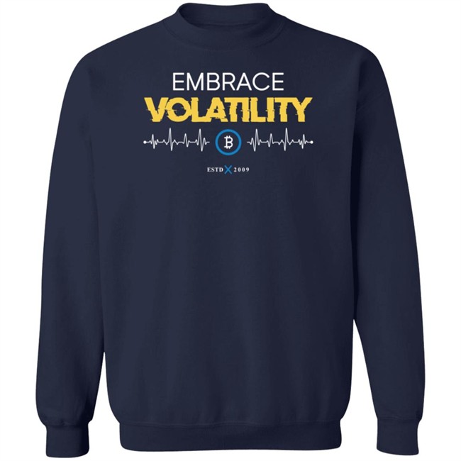 Orange Coin Goods Store Embrace Volatility Shirt Mark Yusko Orange Coin Goods Store Embrace Volatility Shirt Mark Yusko