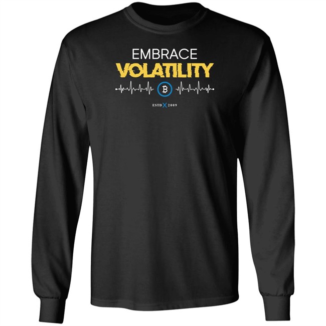 Orange Coin Goods Store Embrace Volatility Shirt Mark Yusko Orange Coin Goods Store Embrace Volatility Shirt Mark Yusko