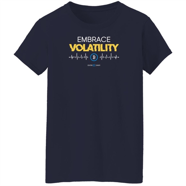 Orange Coin Goods Store Embrace Volatility Shirt Mark Yusko Orange Coin Goods Store Embrace Volatility Shirt Mark Yusko