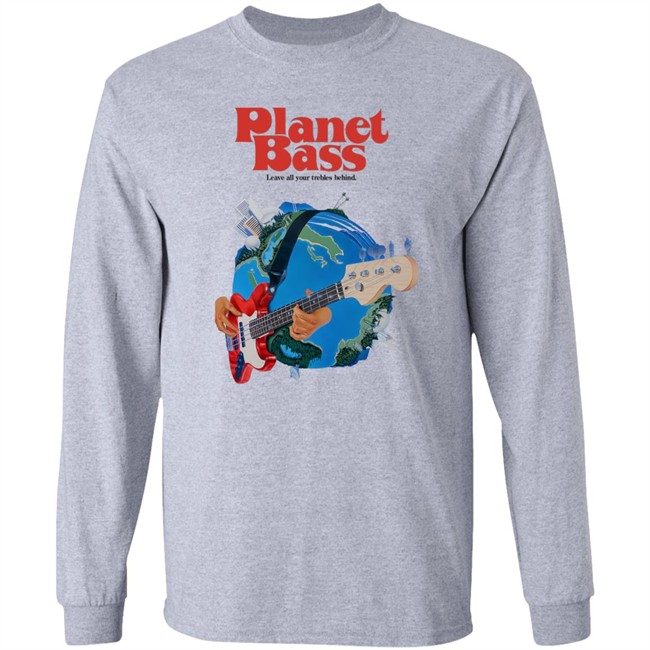 TWRP Merch Planet Bass Long Sleeve Shirt TWRP Merch Planet Bass Long Sleeve Shirt