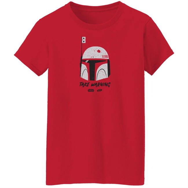Carolina Hurricanes Spinzo Star Wars Night Take Warning Shirt Carolina Hurricanes Spinzo Star Wars Night Take Warning Shirt