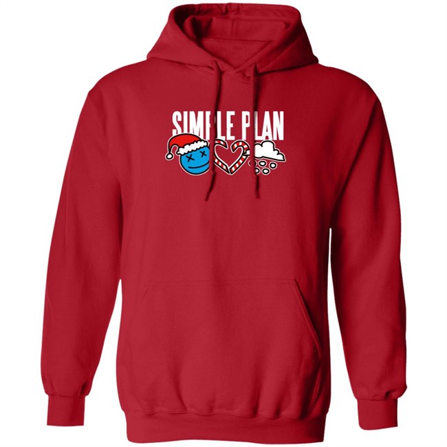 Simple Plan Merchandise Simple Plan Christmas 3 Icons Shirt Simple Plan Merchandise Simple Plan Christmas 3 Icons Shirt
