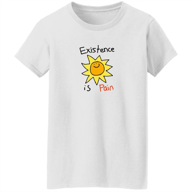 Pre BT Cool Shirtz Existence Is Pain Shirt Pre BT Cool Shirtz Existence Is Pain Shirt