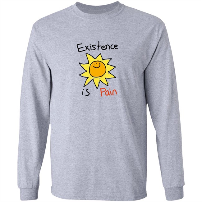 Pre BT Cool Shirtz Existence Is Pain Shirt Pre BT Cool Shirtz Existence Is Pain Shirt