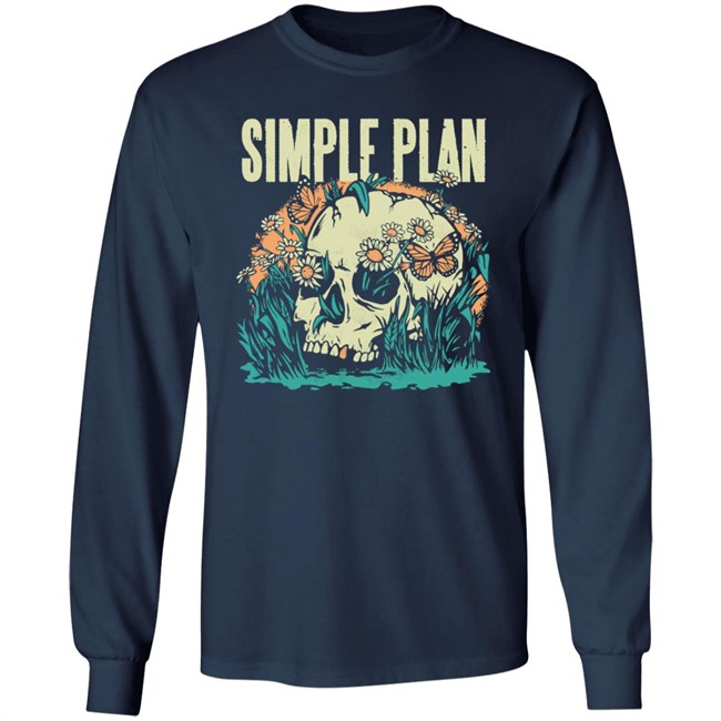 Simple Plan Merchandise Simple Plan Skull Head T Shirt Simple Plan Merchandise Simple Plan Skull Head T Shirt