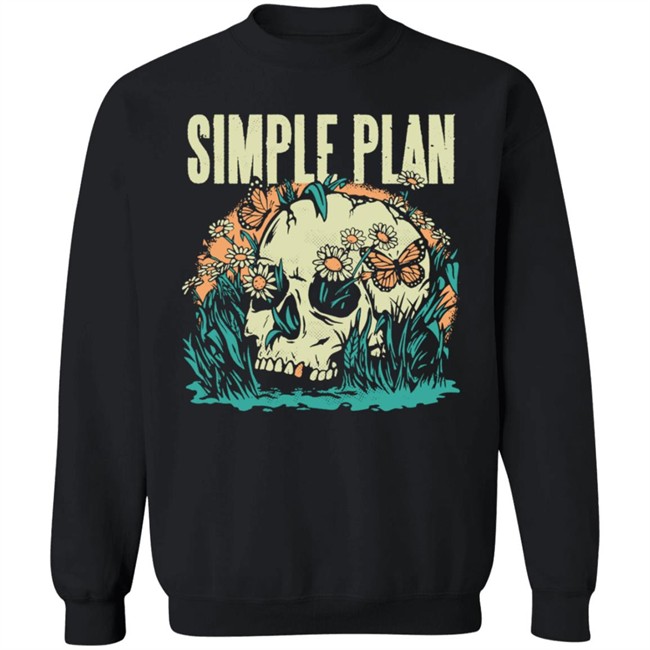 Simple Plan Merchandise Simple Plan Skull Head T Shirt Simple Plan Merchandise Simple Plan Skull Head T Shirt