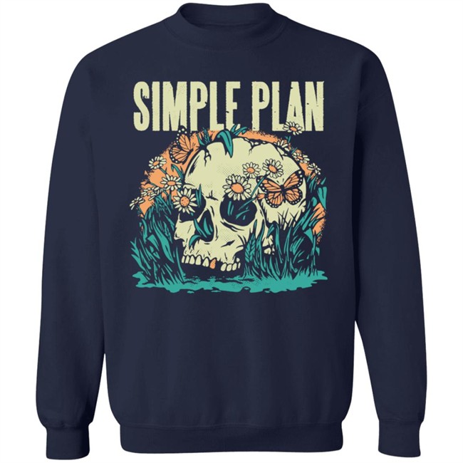 Simple Plan Merchandise Simple Plan Skull Head T Shirt Simple Plan Merchandise Simple Plan Skull Head T Shirt