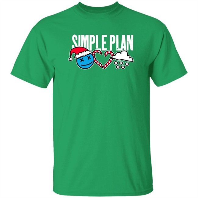 Simple Plan Christmas 3 Icons Shirt Simple Plan Christmas 3 Icons Shirt