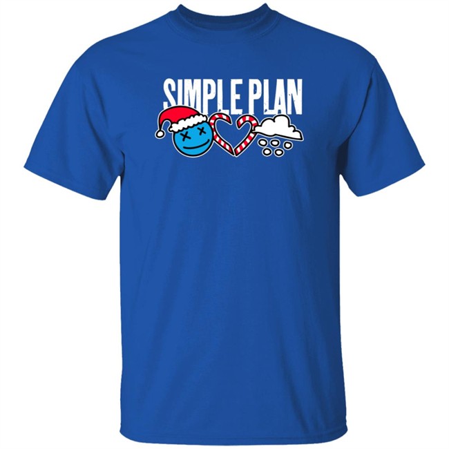 Simple Plan Christmas 3 Icons Shirt Simple Plan Christmas 3 Icons Shirt