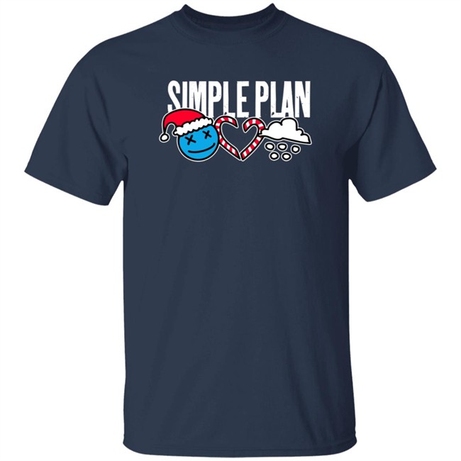 Simple Plan Christmas 3 Icons Shirt Simple Plan Christmas 3 Icons Shirt