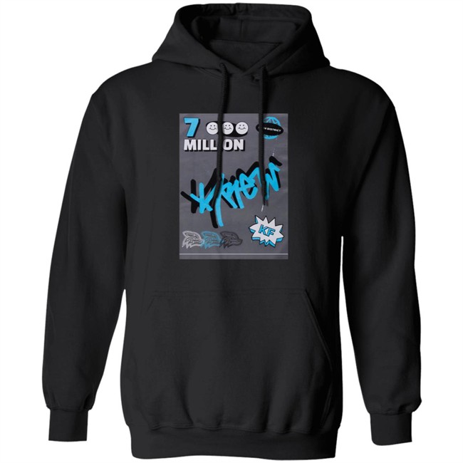 Lunar Client Merch Krew District Merch 7 Million Subscribers Tee Shirt Lunar Client Merch Krew District Merch 7 Million Subscribers Tee Shirt