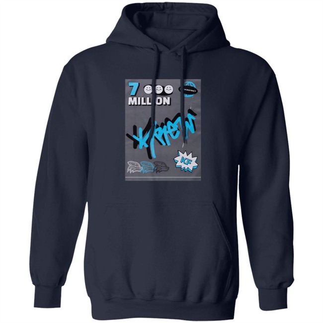 Lunar Client Merch Krew District Merch 7 Million Subscribers Tee Shirt Lunar Client Merch Krew District Merch 7 Million Subscribers Tee Shirt