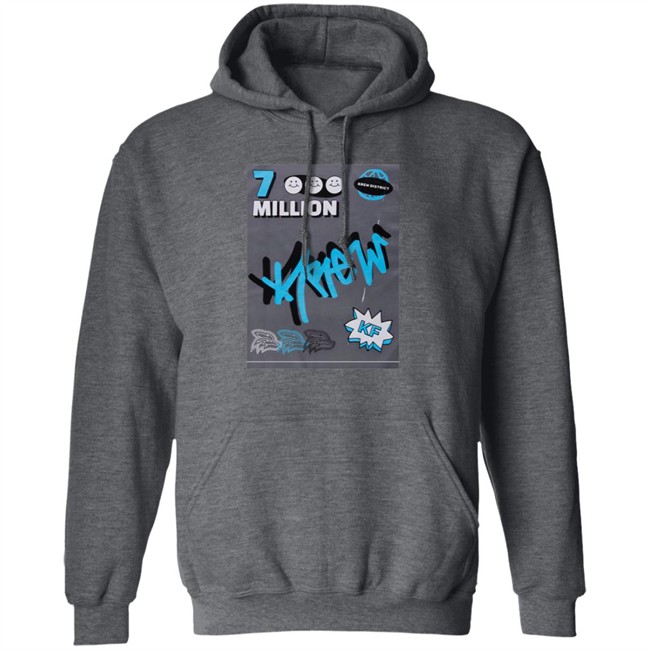 Lunar Client Merch Krew District Merch 7 Million Subscribers Tee Shirt Lunar Client Merch Krew District Merch 7 Million Subscribers Tee Shirt