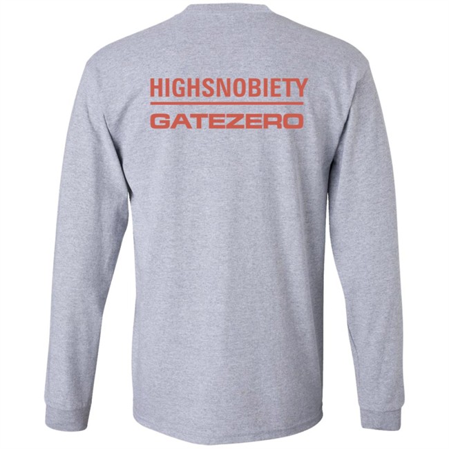 Highsnobiety Gatezero Logo T Shirt Highsnobiety Gatezero Logo T Shirt