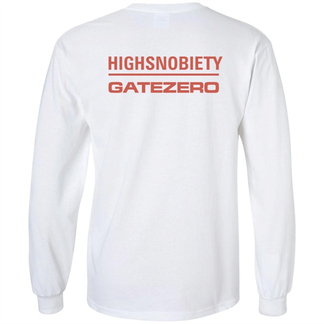 Highsnobiety Gatezero Logo T Shirt Highsnobiety Gatezero Logo T Shirt