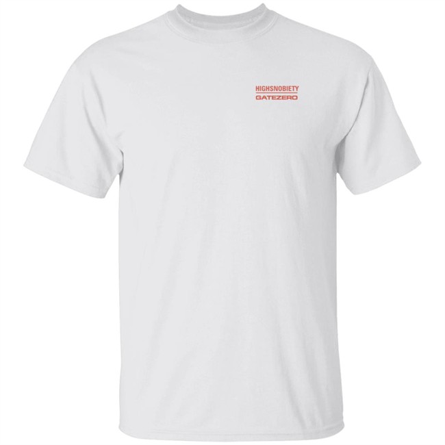 Highsnobiety Gatezero Logo T Shirt Highsnobiety Gatezero Logo T Shirt