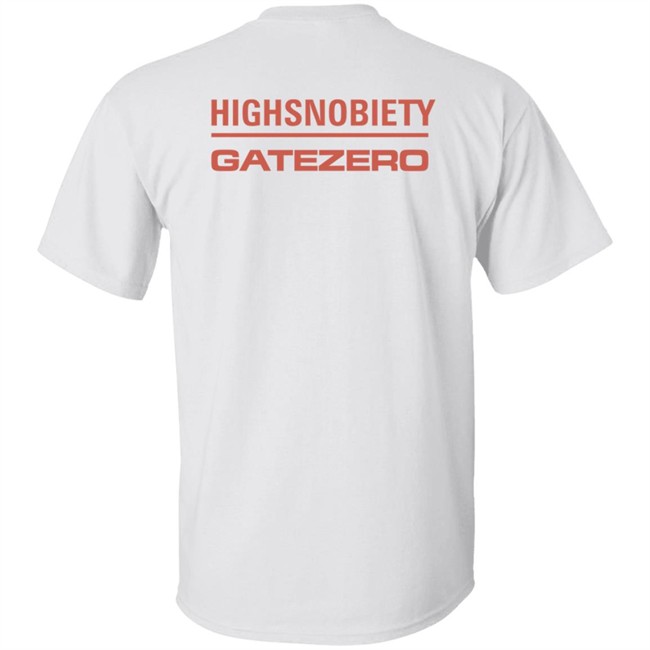 Highsnobiety Gatezero Logo T Shirt Highsnobiety Gatezero Logo T Shirt