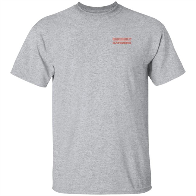 Highsnobiety Gatezero Logo T Shirt Highsnobiety Gatezero Logo T Shirt