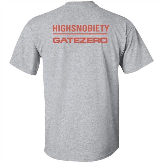 Highsnobiety Gatezero Logo T Shirt Highsnobiety Gatezero Logo T Shirt