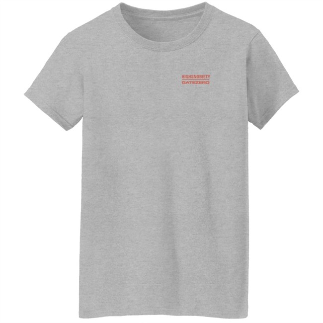 Highsnobiety Gatezero Logo T Shirt Highsnobiety Gatezero Logo T Shirt
