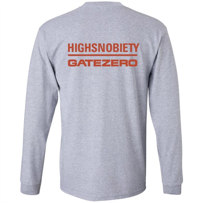Highsnobiety Merch Gatezero Logo Shirt Highsnobiety Merch Gatezero Logo Shirt