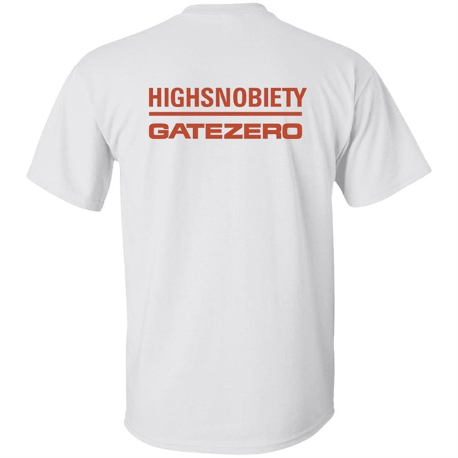 Highsnobiety Merch Gatezero Logo Shirt Highsnobiety Merch Gatezero Logo Shirt