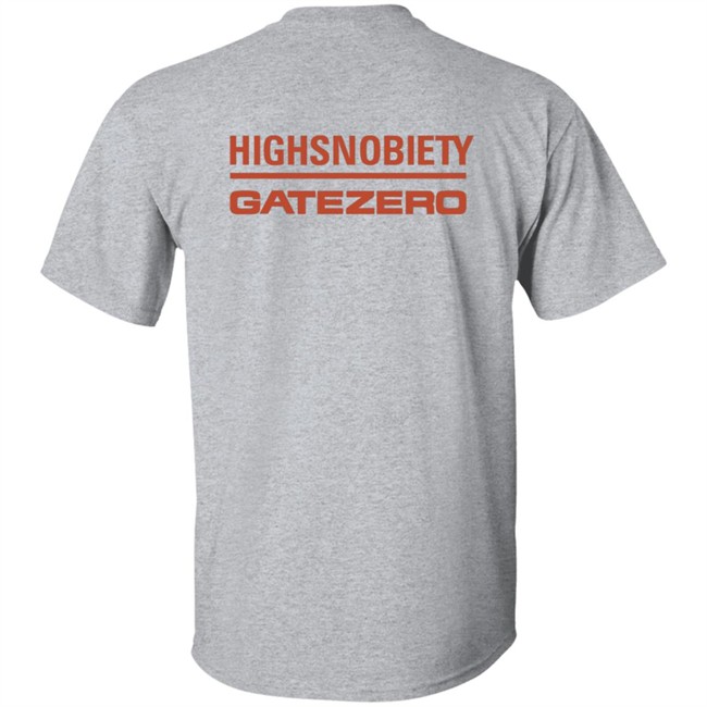 Highsnobiety Merch Gatezero Logo Shirt Highsnobiety Merch Gatezero Logo Shirt