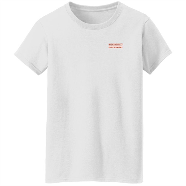 Highsnobiety Merch Gatezero Logo Shirt Highsnobiety Merch Gatezero Logo Shirt