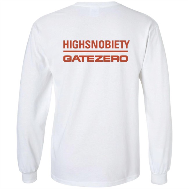 Highsnobiety Merch Gatezero Logo Shirt Highsnobiety Merch Gatezero Logo Shirt