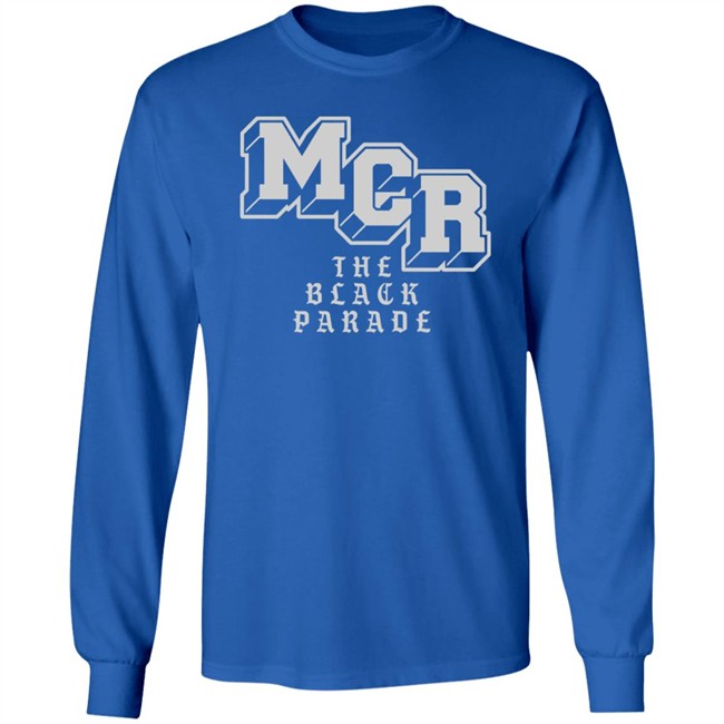 Mcr Merch My Chemical Romance Block Parade Text T Shirt The Black Parade Mcr Merch My Chemical Romance Block Parade Text T Shirt The Black Parade
