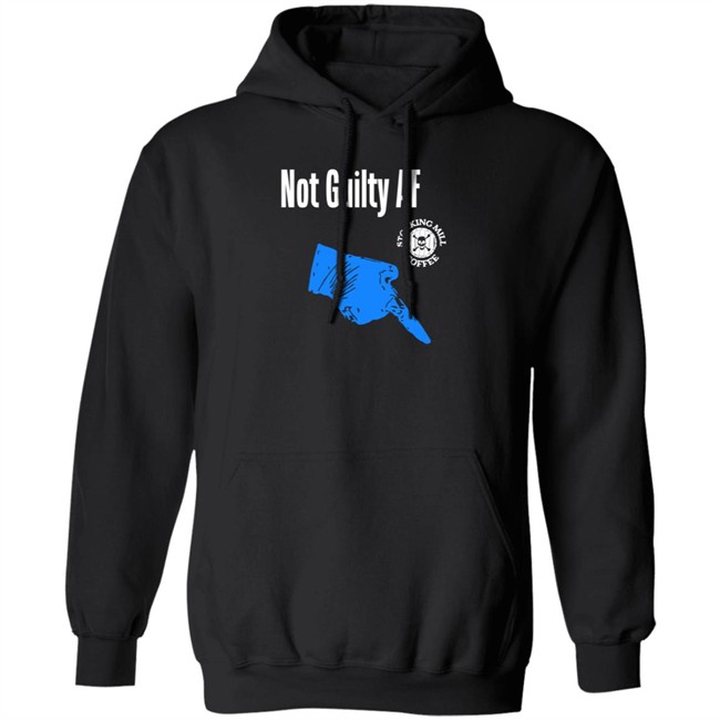 Stocking Mill Coffee Store Not Guilty Af Shirt Stocking Mill Coffee Store Not Guilty Af Shirt