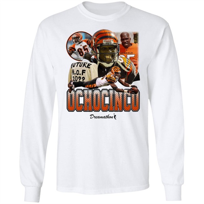 Ochocinco 85 Dreams Shirt Dreamathon Merch Cincinnati Bengals Ochocinco 85 Dreams Shirt Dreamathon Merch Cincinnati Bengals