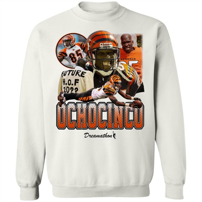 Ochocinco 85 Dreams Shirt Dreamathon Merch Cincinnati Bengals Ochocinco 85 Dreams Shirt Dreamathon Merch Cincinnati Bengals