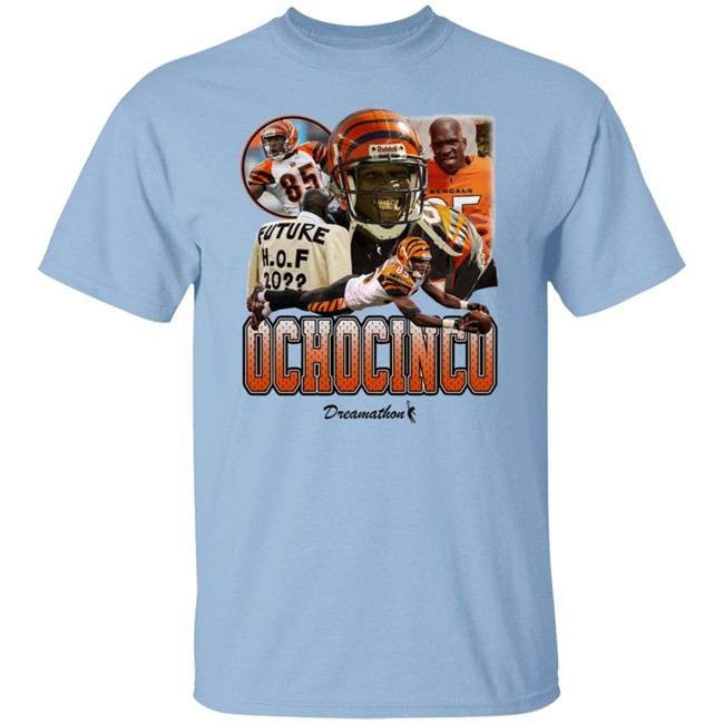 Ochocinco 85 Dreams Shirt Dreamathon Merch Cincinnati Bengals Ochocinco 85 Dreams Shirt Dreamathon Merch Cincinnati Bengals