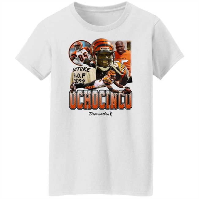 Ochocinco 85 Dreams Shirt Dreamathon Merch Cincinnati Bengals Ochocinco 85 Dreams Shirt Dreamathon Merch Cincinnati Bengals