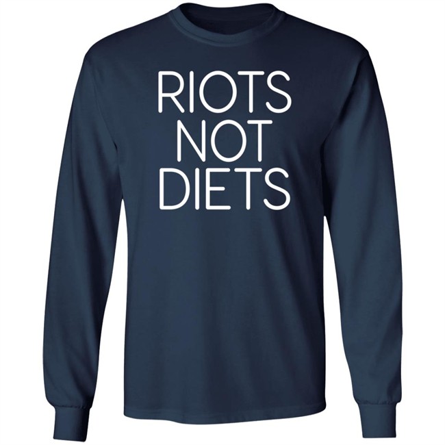 Feminist Apparel Riots Not Diets Sweatshirt Evelyn Rae Feminist Apparel Riots Not Diets Sweatshirt Evelyn Rae