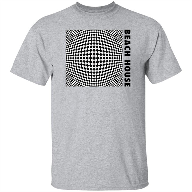 Beach House Baltimore Merch 7 Op Art White Beach House Shirt Beach House Baltimore Merch 7 Op Art White Beach House Shirt
